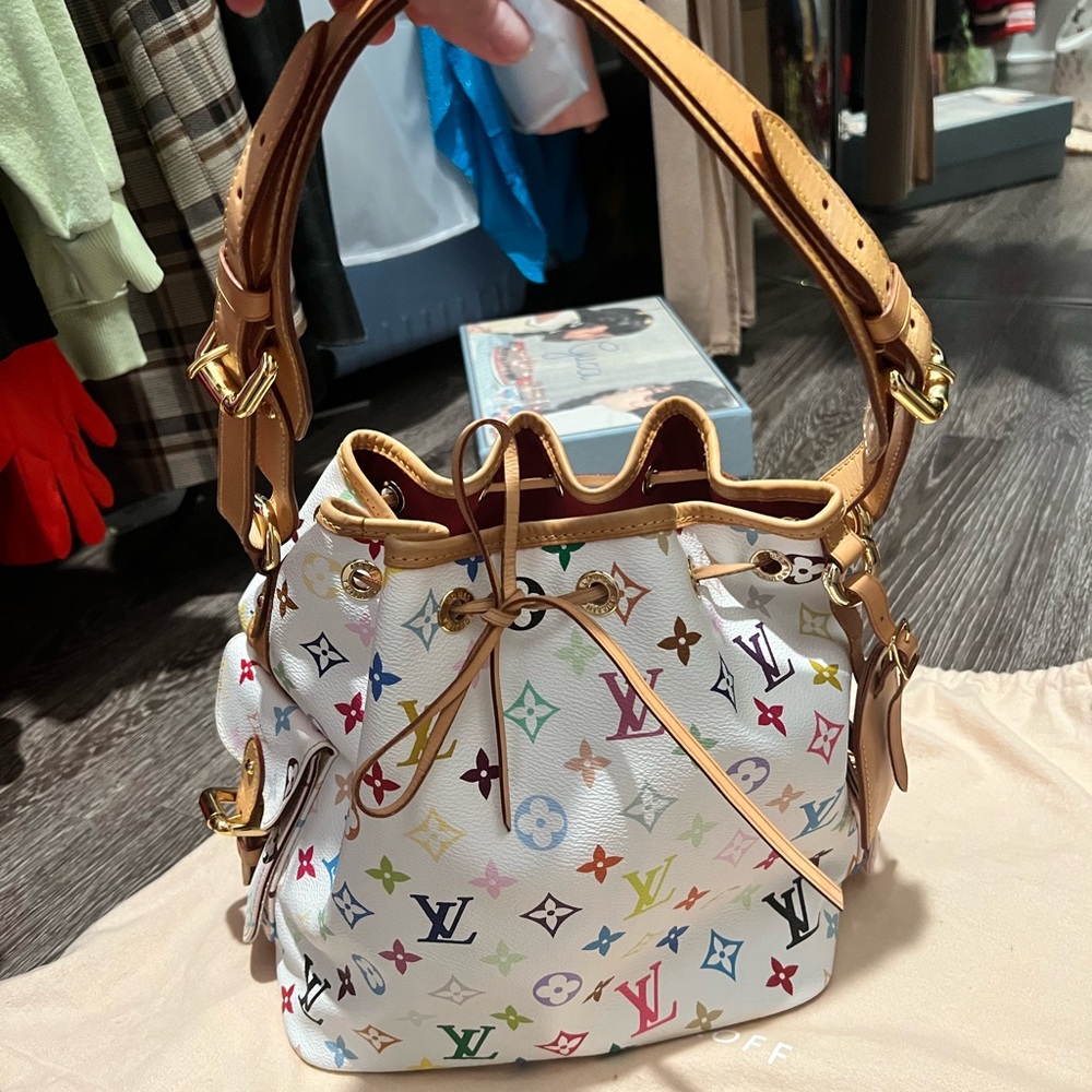 Louis Vuitton petit noe multicolor murakami